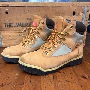 Timberland Field Work Boots Wheat Tan Waterproof Primaloft Mens 9 A18QV A8898